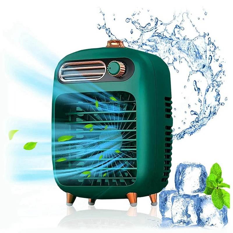 

Portable Air Conditioner Fan, Personal Space Air Cooling Fan For Home Office, USB Portable Air Conditioner