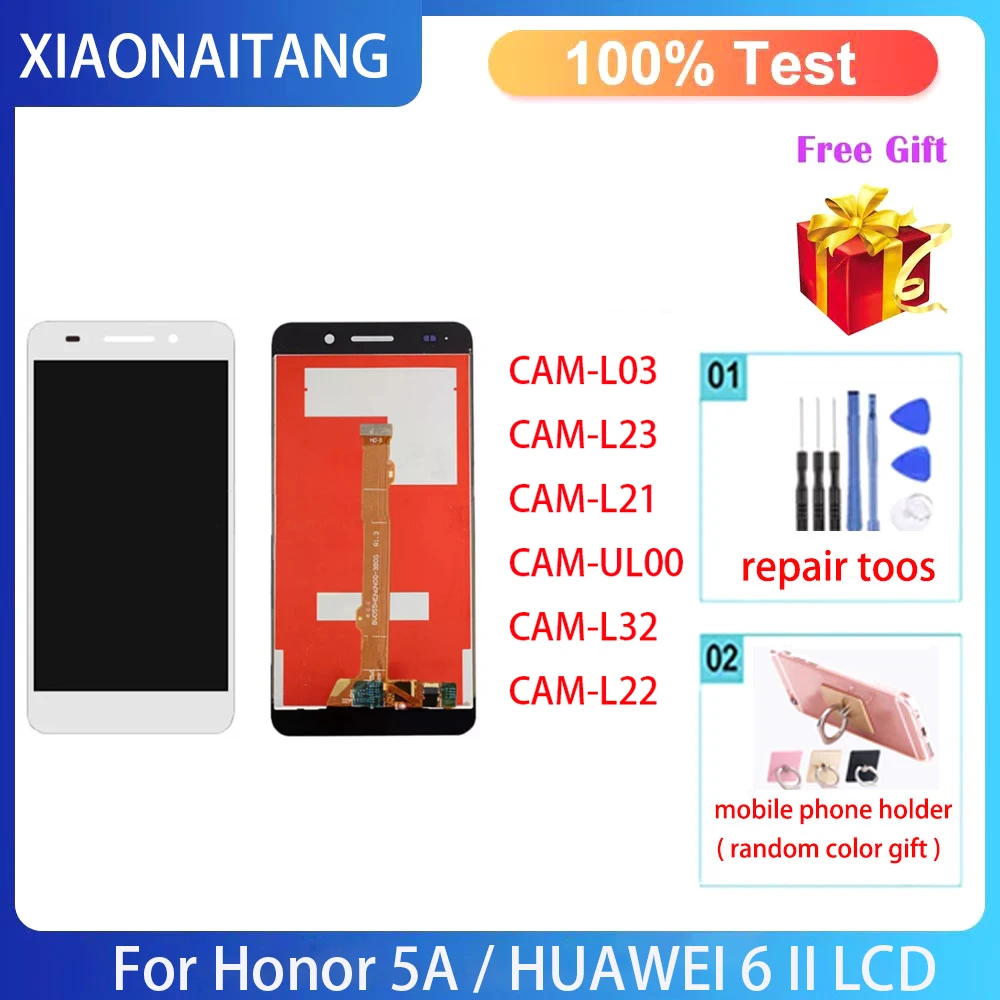 

For Huawei Y6II Y6 II CAM-L23 CAM-L03 CAM-L21 CAM-AL00 LCD DIsplay Touch Screen Digitizer Assembly For Honor 5A LCD Original