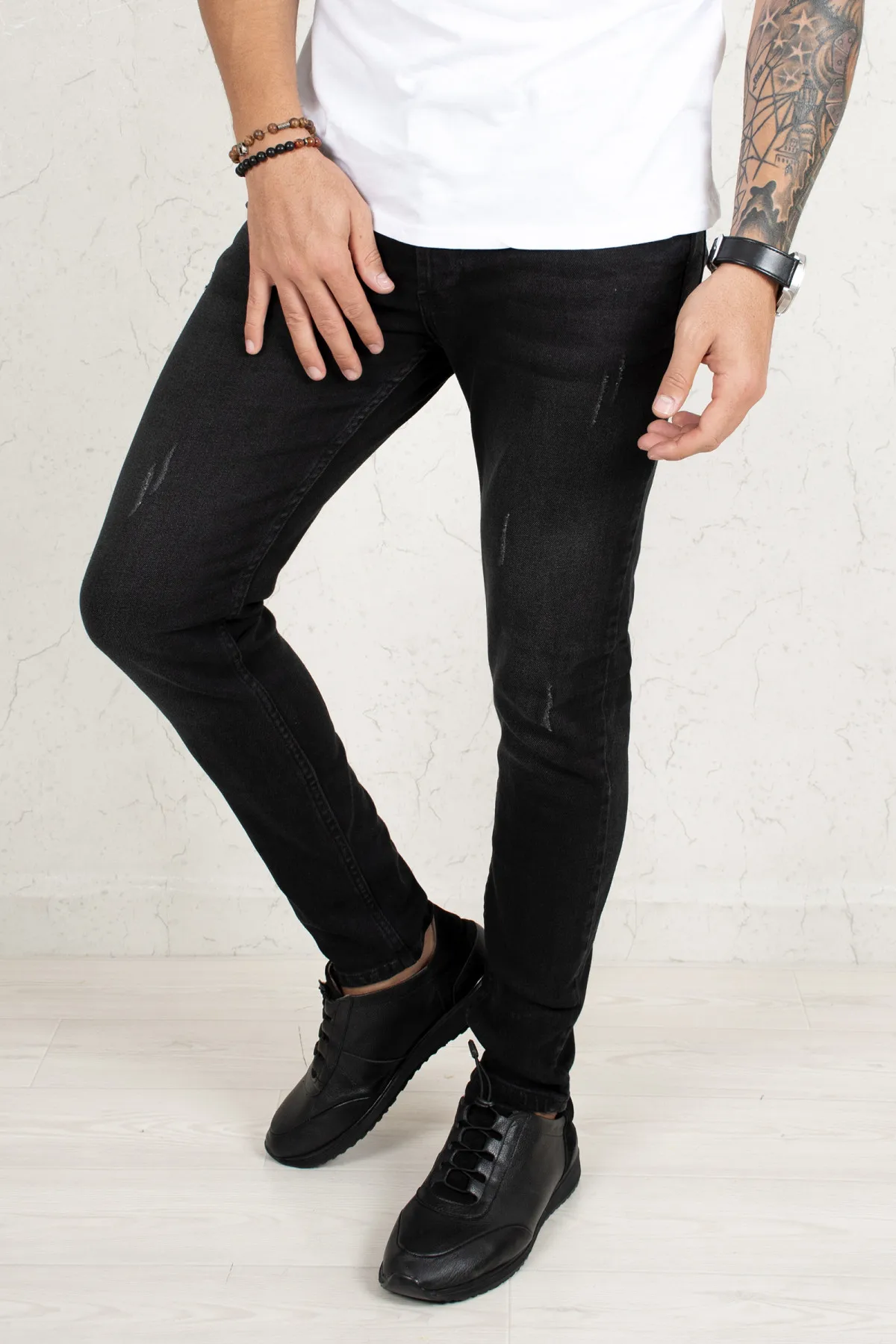 DeepSEA Narrow Cut Lycra Laser Jeans Pants 2002144