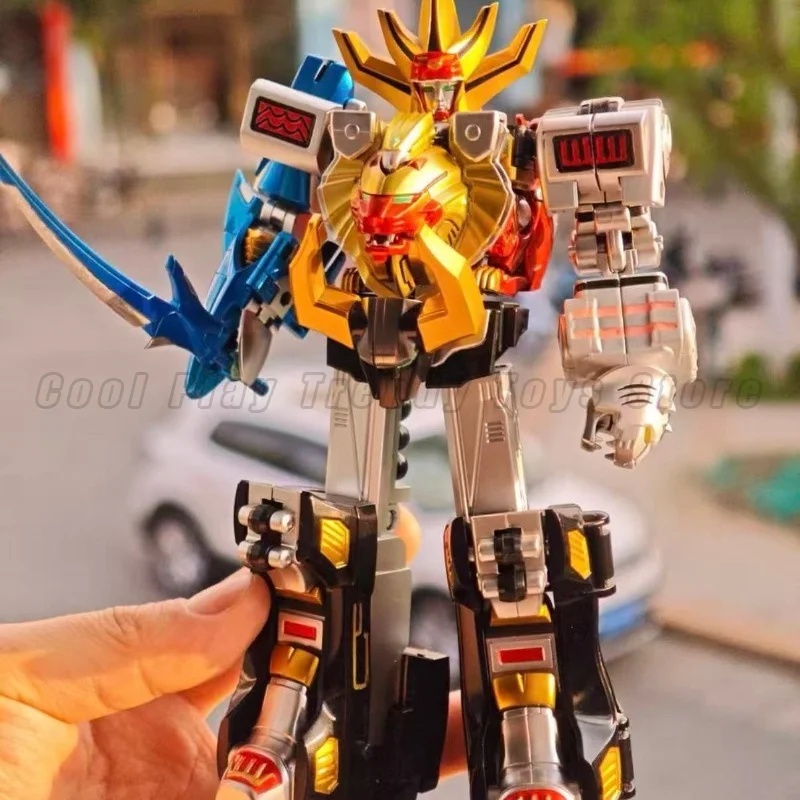 Фото В наличии: Оригинальные фигурки BANDAI Super Minipla SMP Gaoicarus Gaohunter Gaorangers Hyakujuu Sentai, аниме-модели, коллекционные фигурки. №3