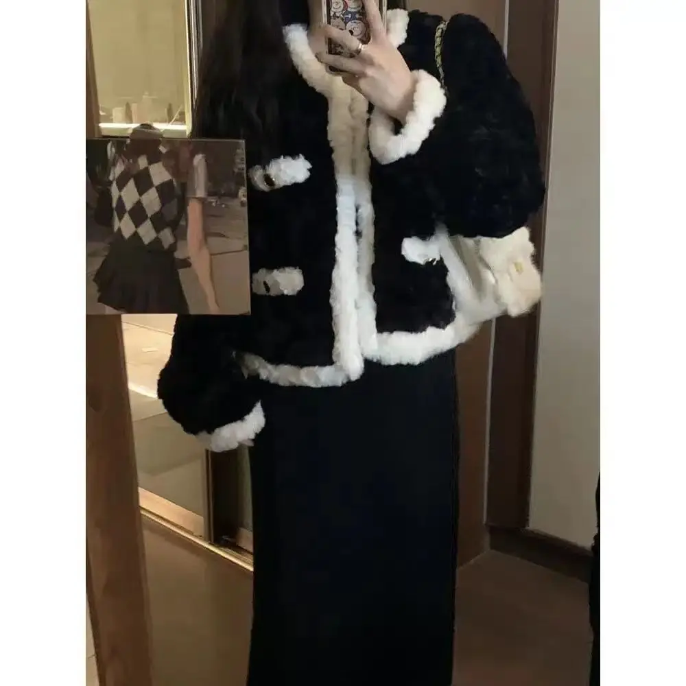 Рисунок 4 - Женское плюшевое пальто Xiaoxiangfeng из ягненка