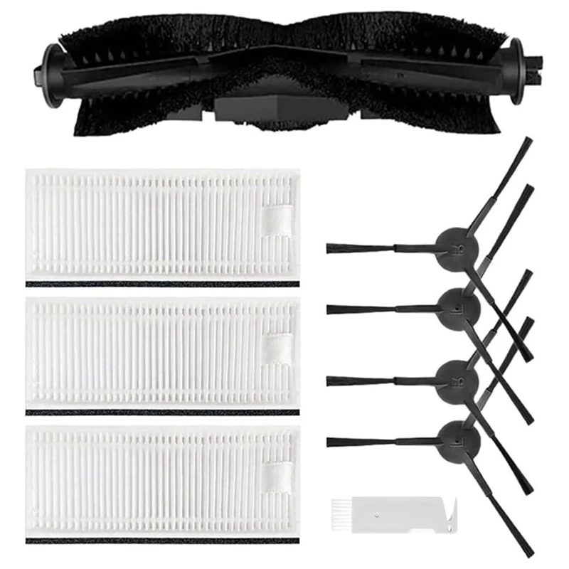 For Thamtu G11 Tikom G6000/G7000 Vacuum Cleaner Replacement Main Brush Side Hepa Filter