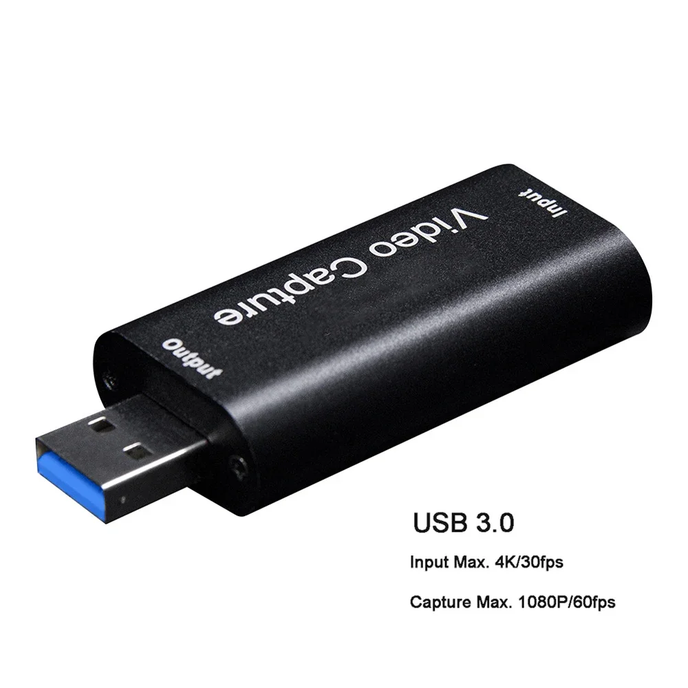 4K 1080P HDMI-совместимый USB 2.0 USB 3.0 карта захвата видео коробка для записи игр для Youtube OBS прямая трансляция компьютер