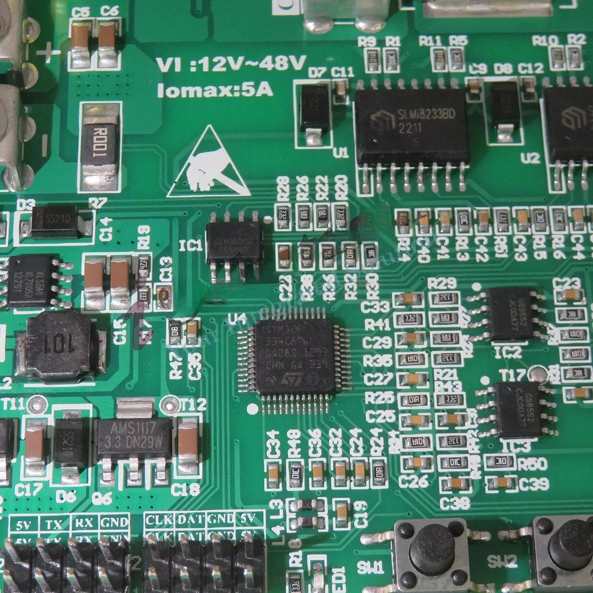 Плата преобразователя BUCK-BOOST STM32 с цифровым управлением, плата разработки STM32F334 Buck Boost, импульсный источник питания (art.: 3920dbb932845) - 3920dbb932845