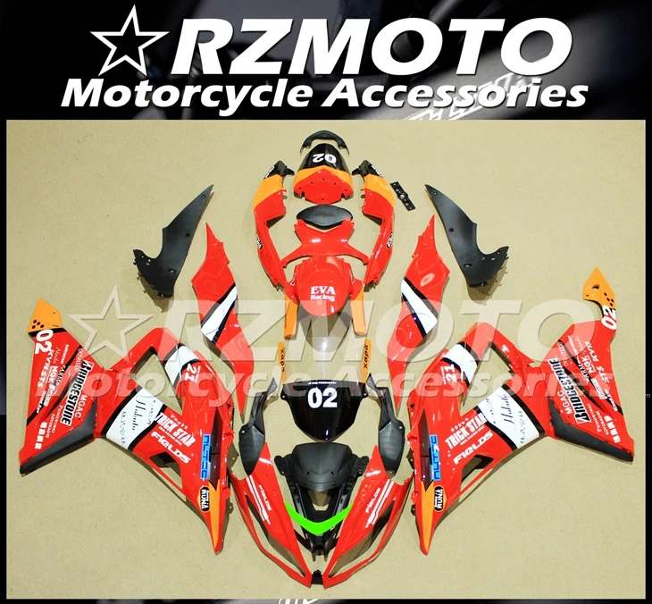 

Injection New ABS Fairings Kit Fit for Kawasaki ZX6R ZX-6R Ninja 636 599 2013 2014 2015 2016 2017 2018 Bodywork set Red White