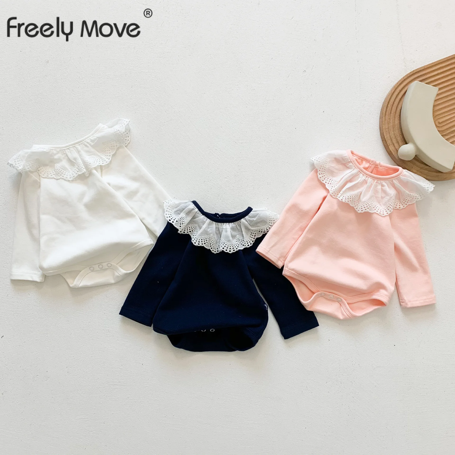 

Freely Move Baby Romper Newborn Baby Girl Summer Clothes Casual Baby Long Sleeve Autumn Knitted Jumpsuits Toddler Playsuit