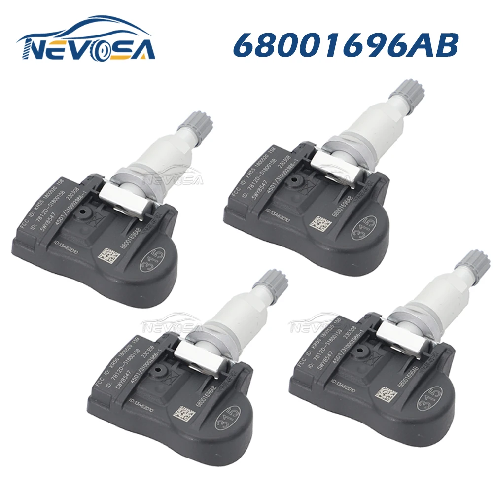 Датчик TPMS evosa 68001696AB для Chrysler Crossfire Aspen Pacifica Sebring Dodge Magnum Charger Stratus Jeep Compass Patriot