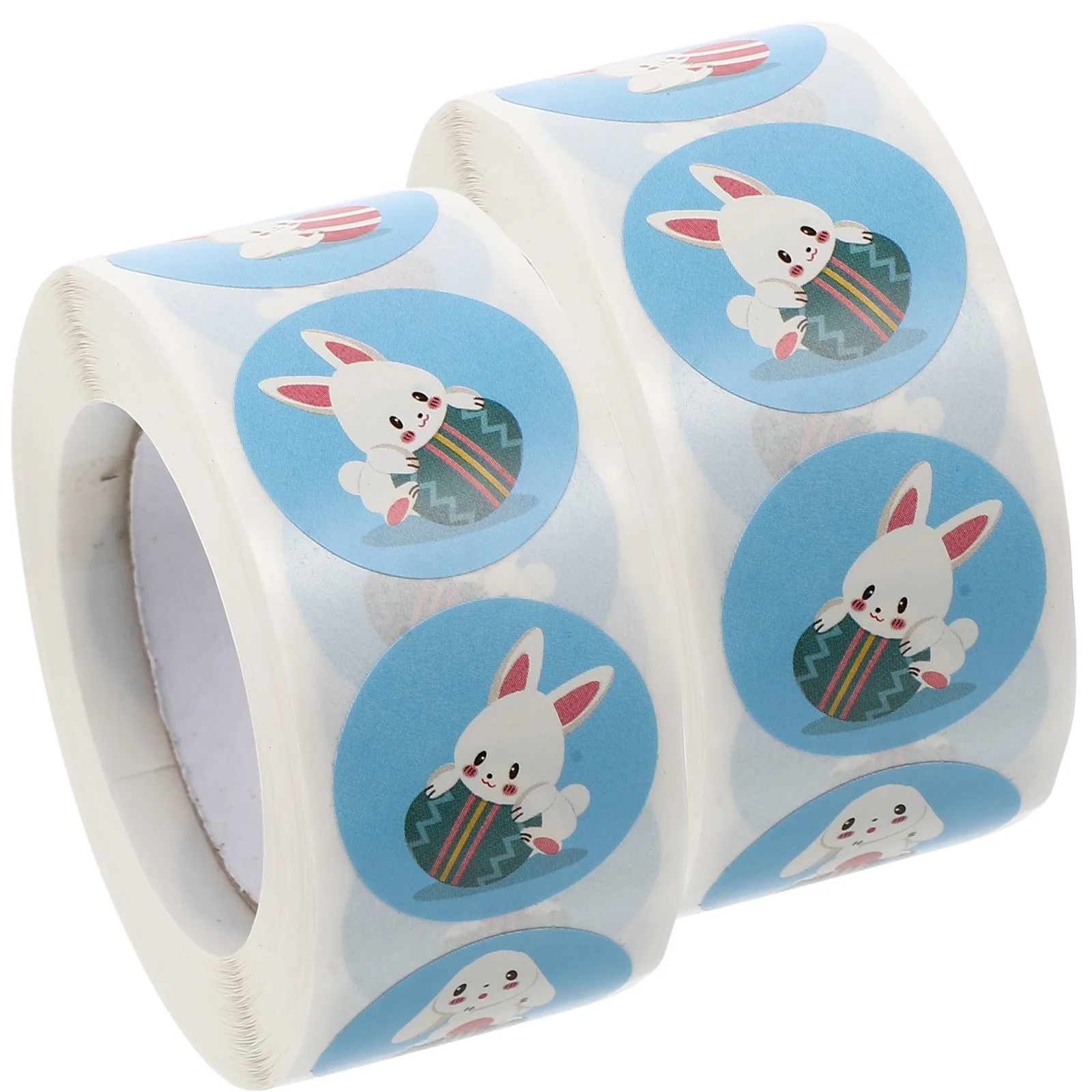 

Sticker Easter Stickers Label Envelope Bunnyrabbit Giftplayroom Wall Candy Seal Sealing Egg Novelty Tag Circle Chocolate