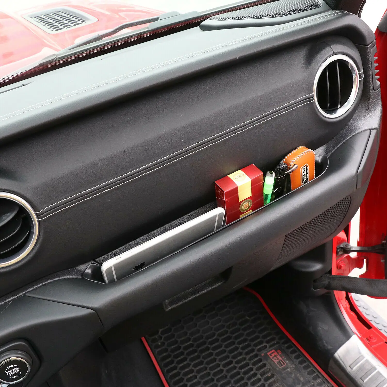 Ящик для хранения переключения передач YOCTM подлокотник органайзер пассажира