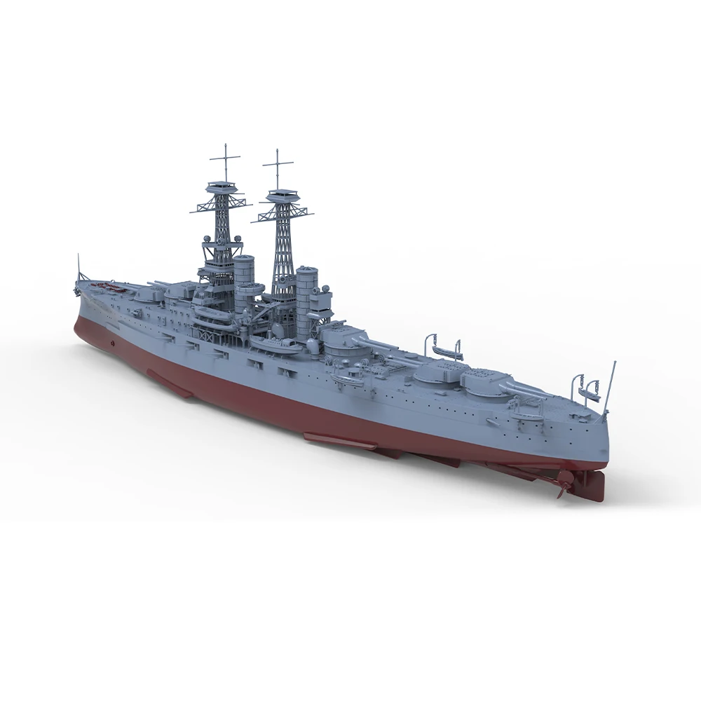 

SSMODEL 700521S 1/700 3D Printed Resin Model Kit USN North Dakota Class Battleship BB-29