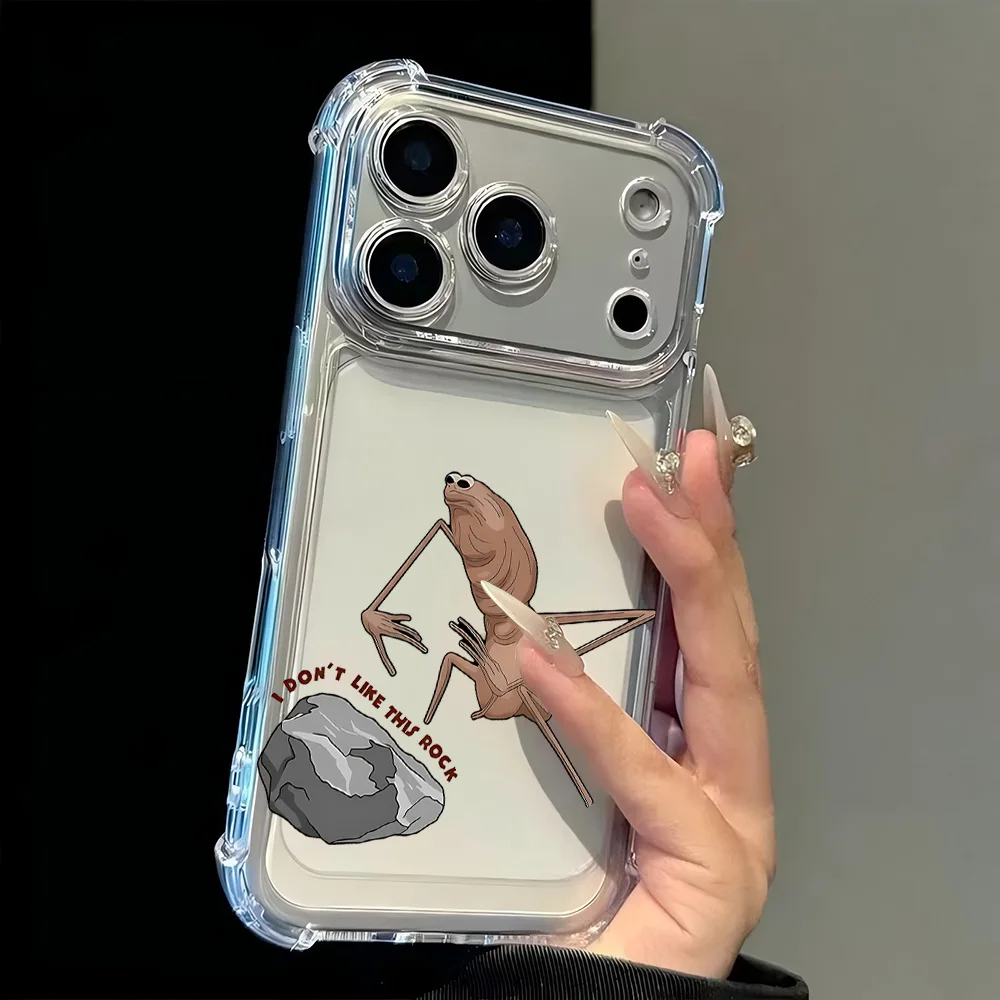 Фото Забавный чехол для телефона Marcus WormS для Samsung Galaxy S26 S25 S24 S23 S22 S21 S20 Edge FE Ultra Plus 4G 5G, прозрачный чехол из ТПУ с защитой от падения №4