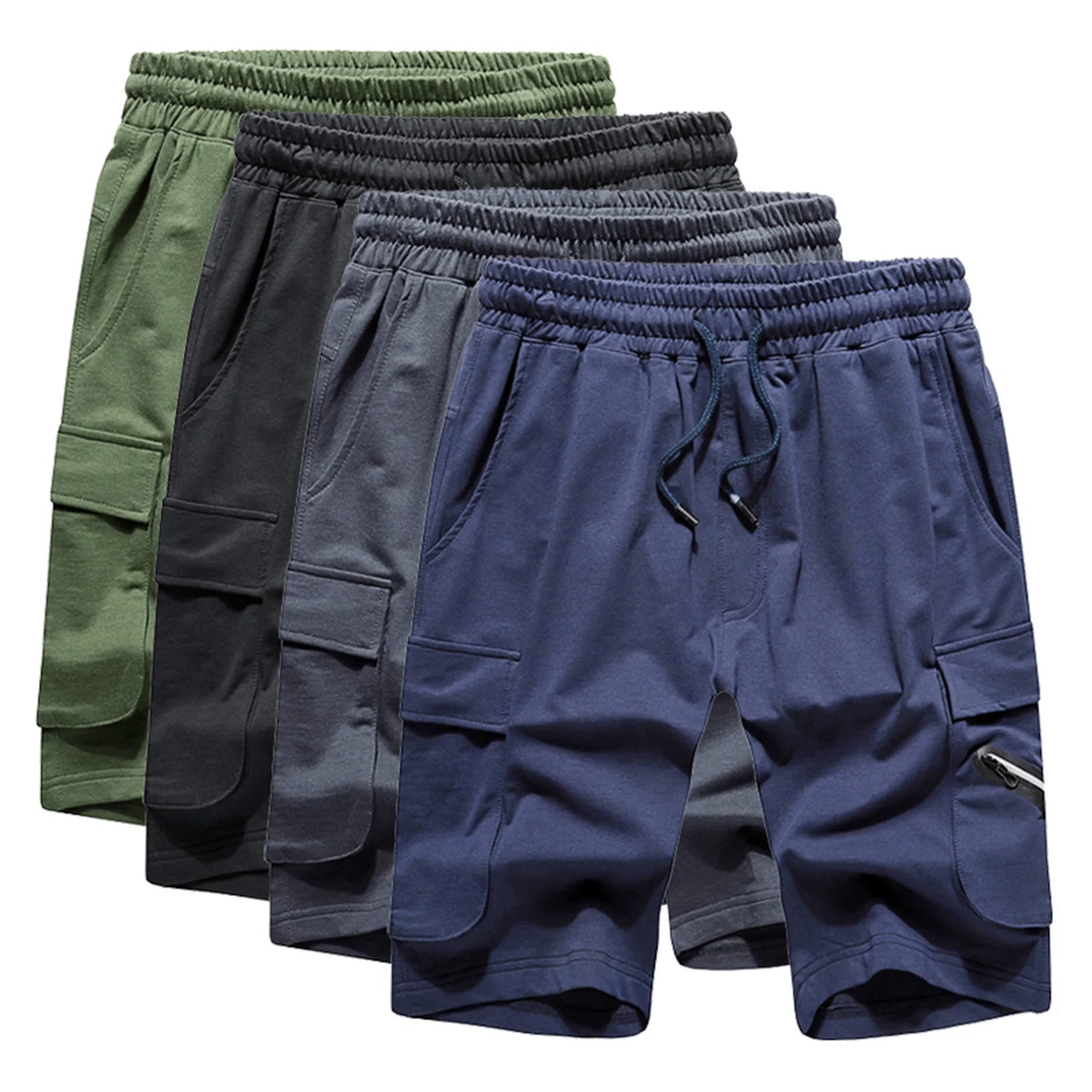 

Шорты мужские спортивные на шнурке, прямые облегающие штаны для фитнеса и тренировок, для бодибилдинга и бега, с карманами, лето 2022