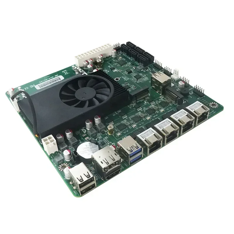 Промышленная материнская плата Topton N5105 NAS Mini ITX 17x17 см с мягкой маршрутизацией I226-V