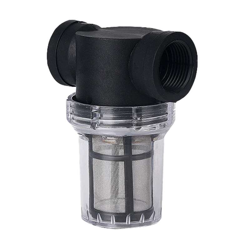 

Сетчатый фильтр для садового шланга 80 дюймов, входной фильтр для трубопроводных шайб насоса, соединитель для шланга 3/4 дюйма, садовые аксесс...