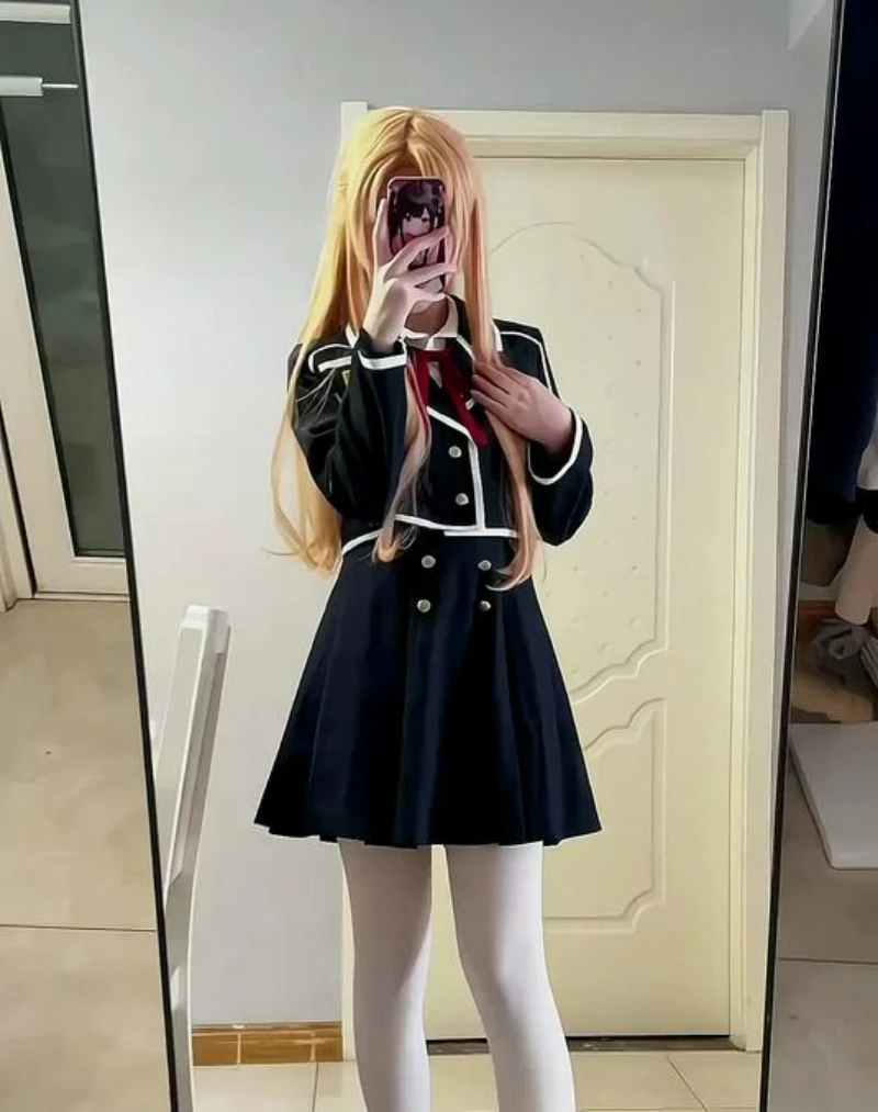 Yuuki Asuna Titania Erica Stacia Healer Mayumi Reynolds Аниме Sword Art Online SAO Косплей Костюм Парик JK Униформа Девушки Женщины (art.: 3920d027f751b) - 3920d027f751b