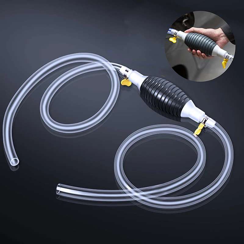 

Car Fuel Tank Hand Pump Manual Transfer Oil Fuel Diesel Liquid Siphon Fuel Saver Device Car Manual Oil Pump Car Repair Parts