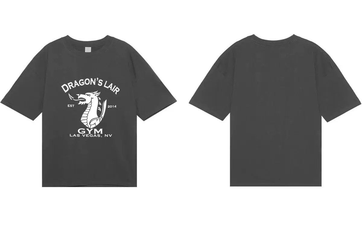 Мужская футболка G Lewis DRAGONS LAIR из хлопка