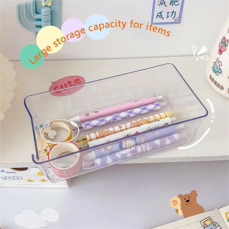 

Simple Transparent Storage Box And Very Unique Transparent Wide Applicability Multi Scenario Use. Organization Box Pencil Box