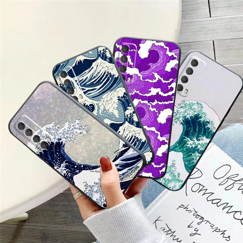 

Korea Beautiful Sea View Phone Case For Huawei Honor 10 V10 10i 10 Lite 20 V20 20i 20 Lite 30S 30 Lite Pro Back Silicone Cover