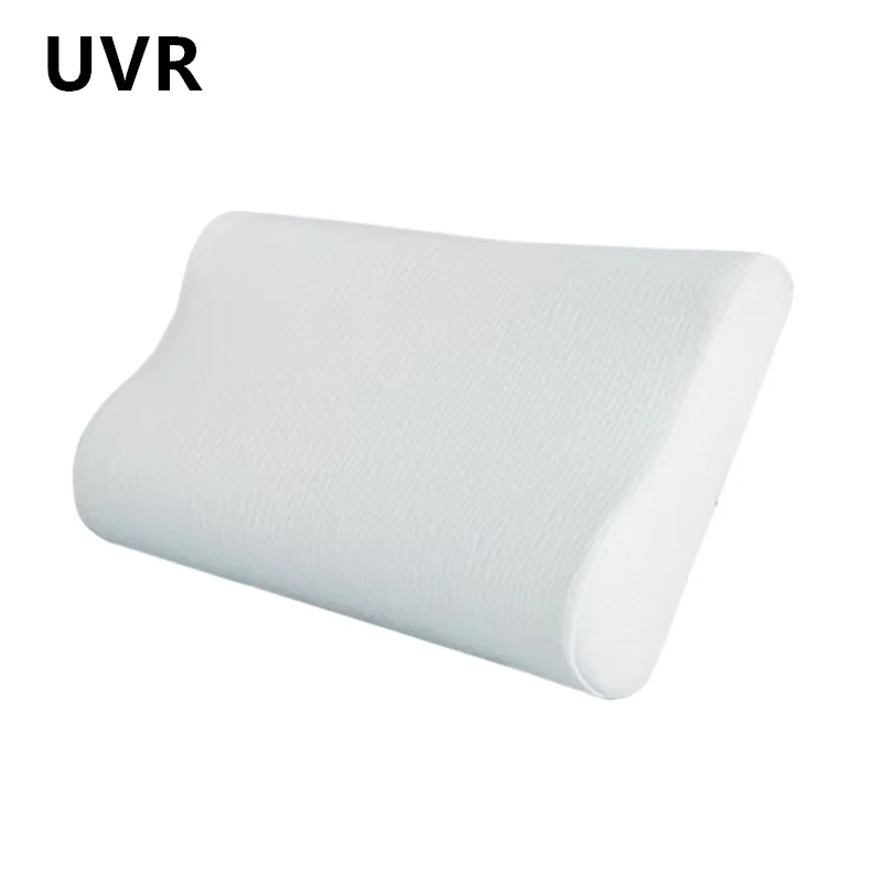 Фото UVR Подушка из пены с эффектом памяти с медленным отскоком Подушка для одного шеи Подушка для сна Удобная и прочная подушка для взрослых без складок №5