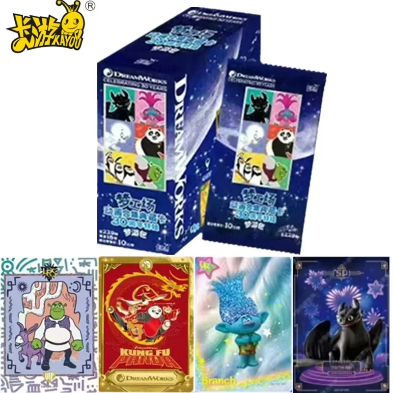 KAYOU DreamWorks AnimationCollection Коллекционная карта Шрек Кунг-фу Панда Как приручить дракона