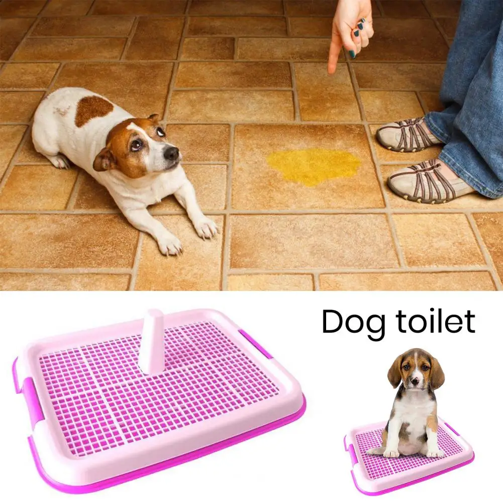 Portable Indoor Dog Potty Training Toilet With Heightened Fence Easy To Pet Litter Box For Dogs Cats
