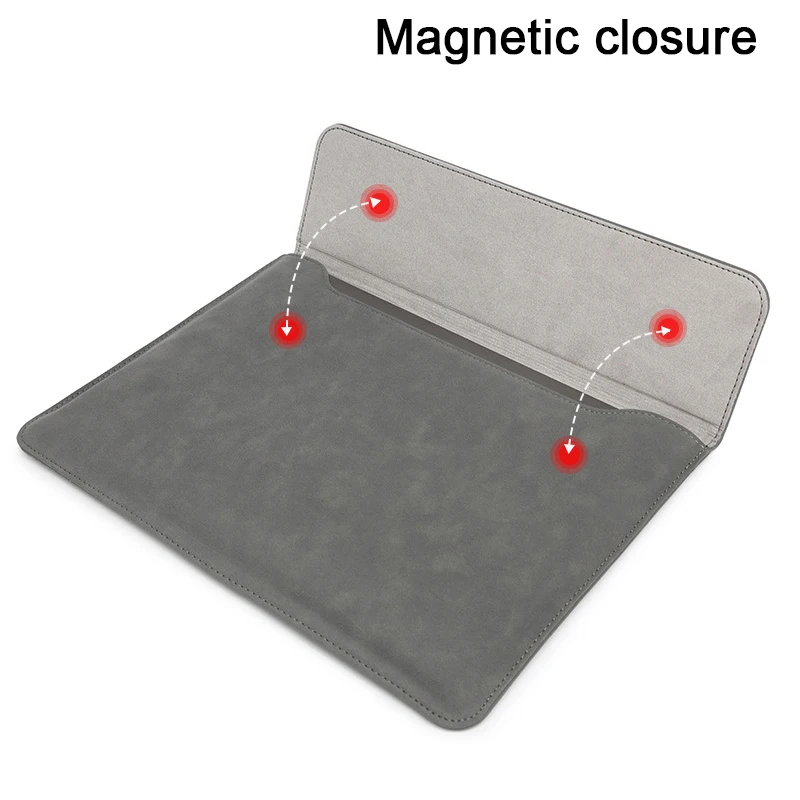 pu leather laptop bag for macbook pro 2020 case a2338 13 14 air m1 chip a2337 11 12 15 waterproof computer bags slim matte cover free global shipping