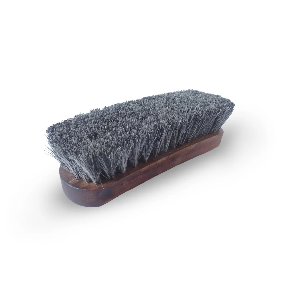 

Shoe Polish Clean Brush Simple Wood Craft Shoes Cleaning Brushes Handheld Cleanser with Excellent Bristles for Home Using