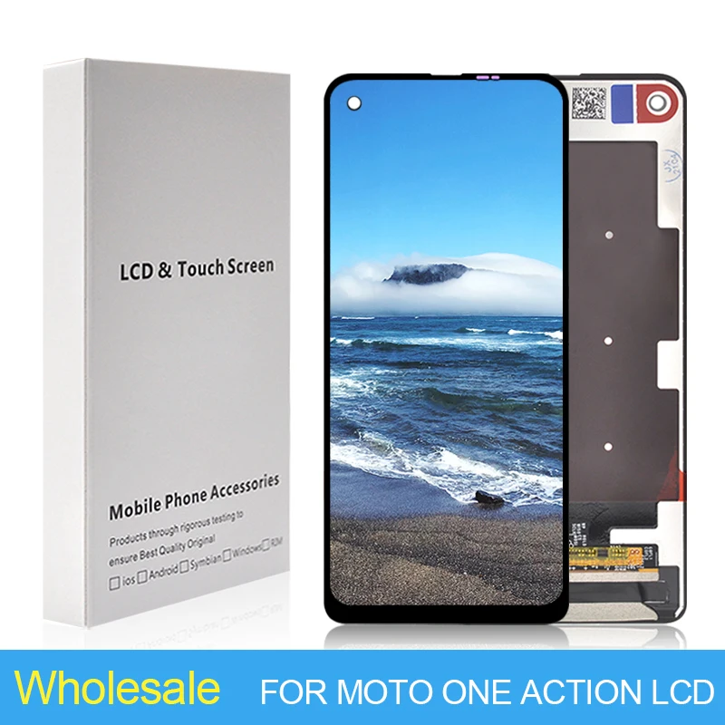 

6.3 Inch XT2013-4 Display For Motorola Moto One Action Lcd Touch Panel Screen Digitizer XT2013-1 XT2013-2 Assembly With Tools