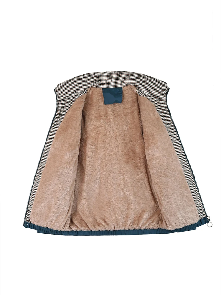 Роскошные женские пуховики зима 2024 новые маленькие свободные куртки на флисовой