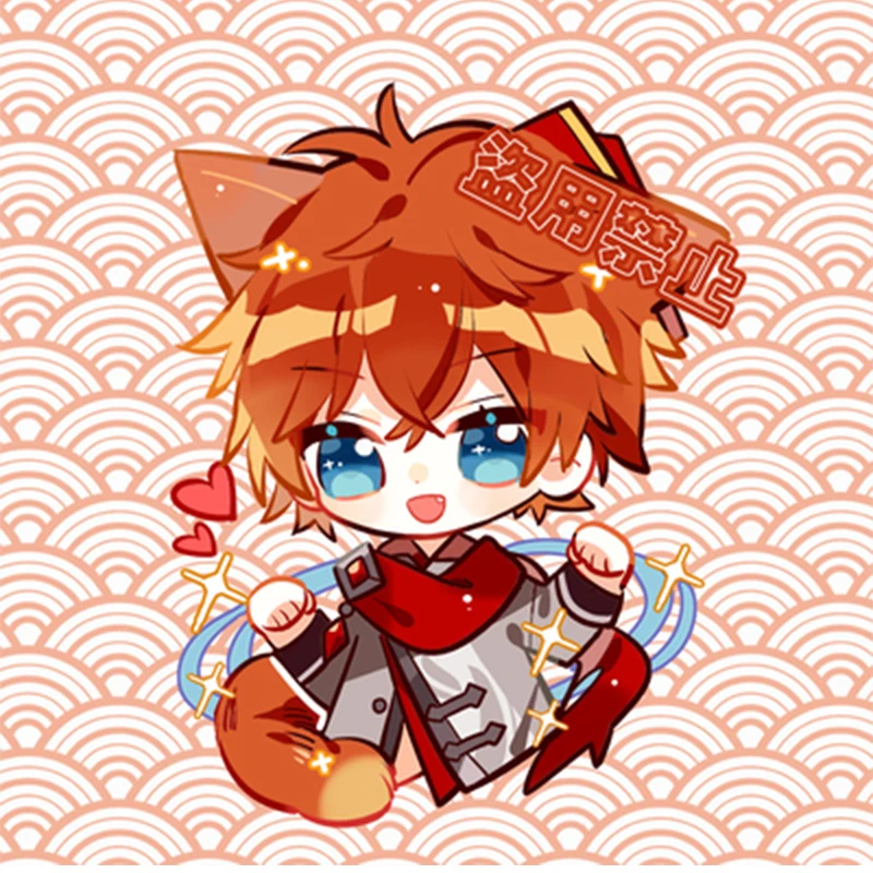 

Mystery Box Anime Genshin Impact Tartaglia Diluc Albedo Badge Collection Desk Decor Xmas Gifts Stand Figure Home Accessories