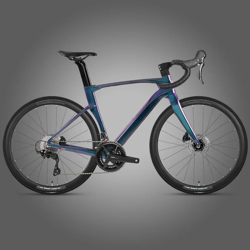 Фото Гидравлические дисковые тормоза велосипедные велосипеды bicicletas UT/R8020-22S T1000 Шоссейный велосипед из углеродного волокна 700*25c №1
