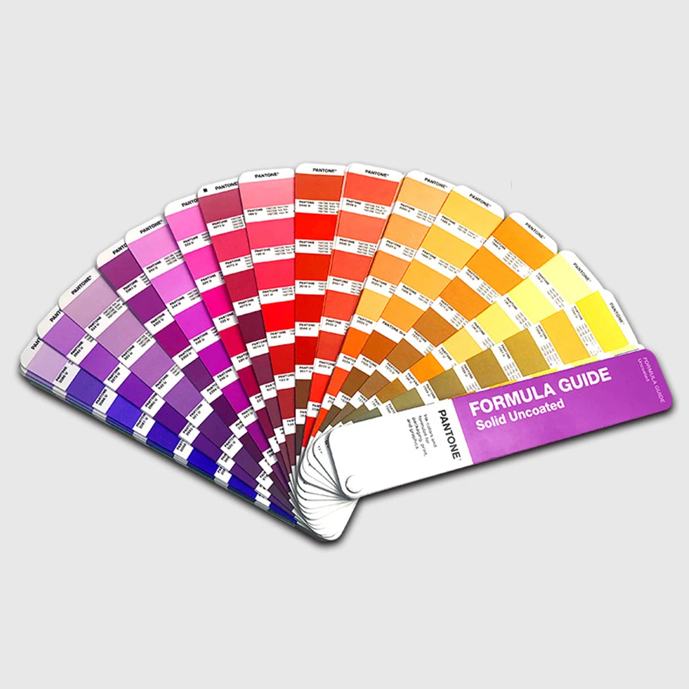 

1 шт., карта Pantone с цветным покрытием без покрытия, GP1601A, 2019 год