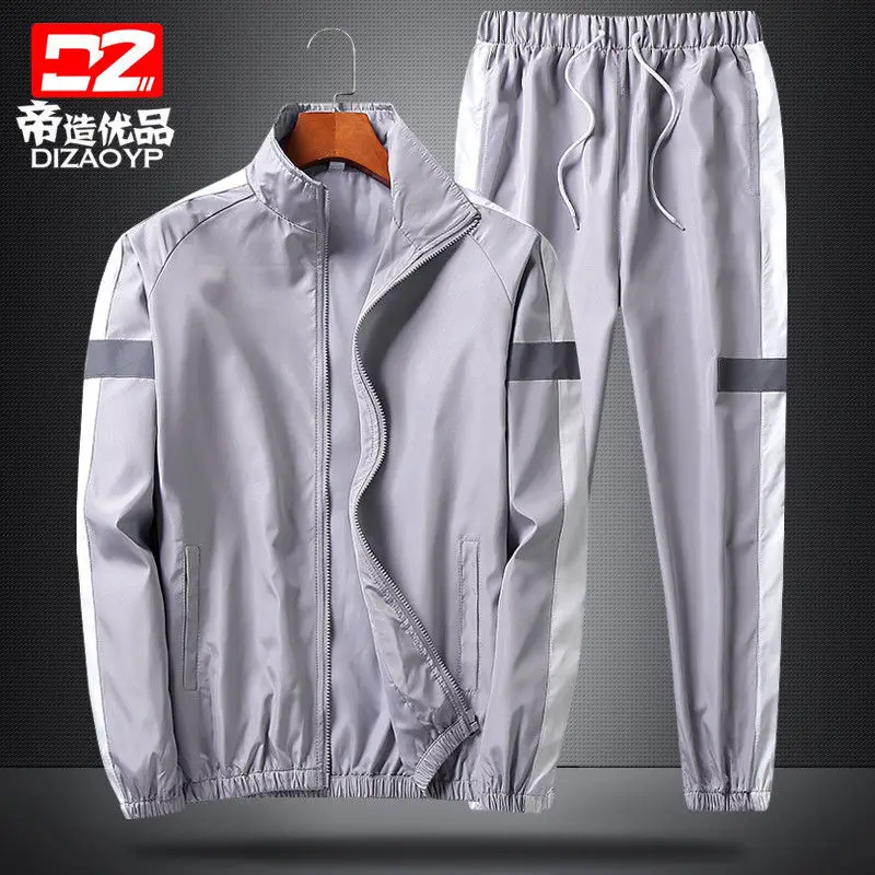 Sportswear men's spring and summer new jacket jacket men's casual sportswear set