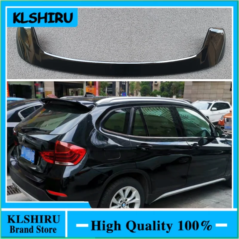 

For BMW X1 E84 2011 2012 2013 2014 2015 rear spoiler ABS Material Rear Roof Trunk Spoiler For X1 E84 Primer Color