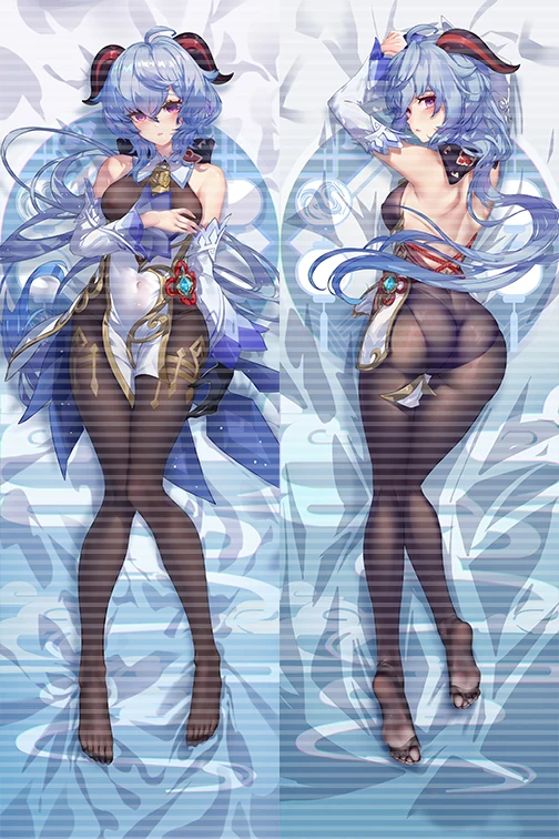 

180 см чехол Keqing Dakimakura Game Genshin Impact Otaku обнимающая наволочка для тела двухстороннее постельное белье Чехол для подушки