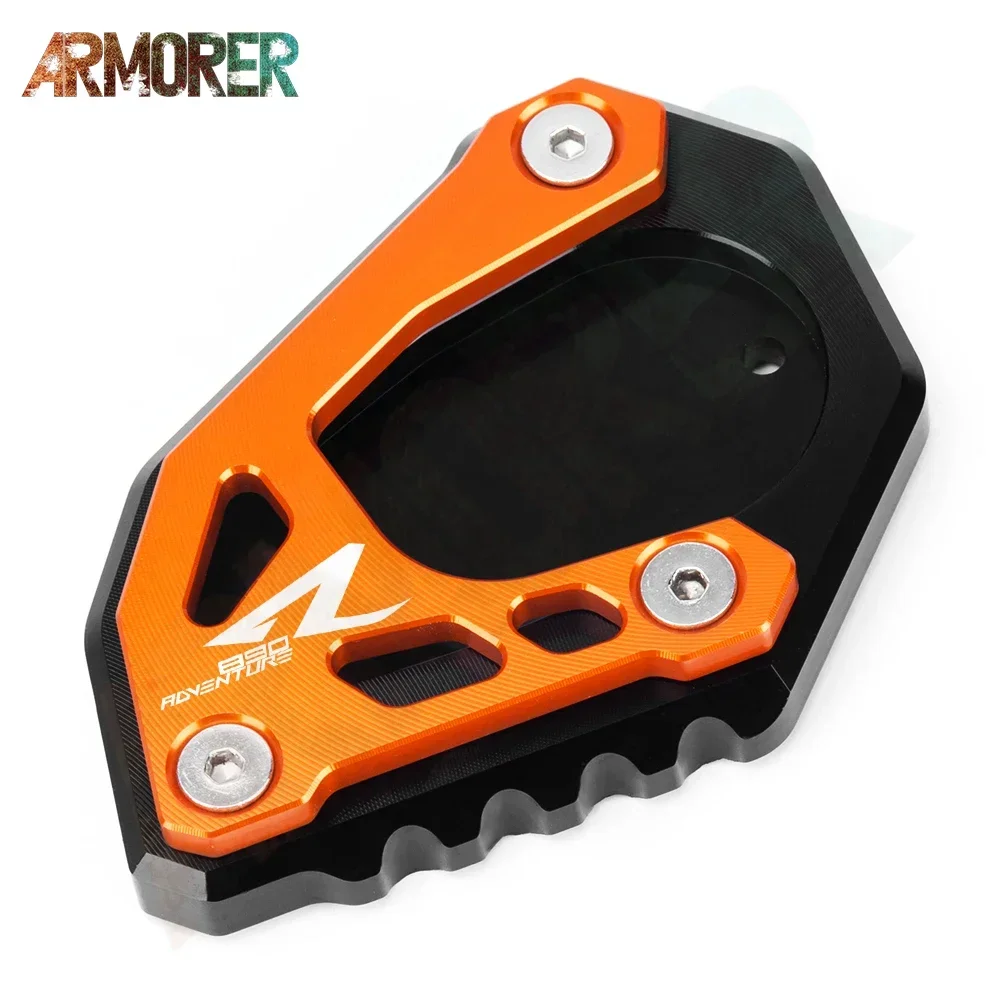 2023 Аксессуары для мотоциклов для 890 Adventure R 890ADV 890 adventure 890 ADV R 2020 2021 2022, боковая подставка, подставка, пластина