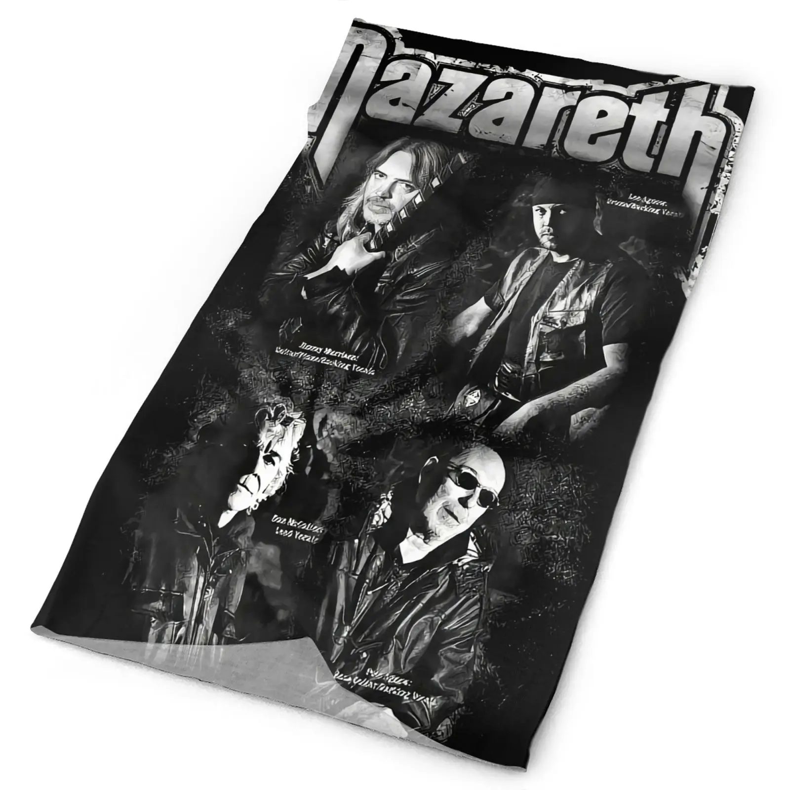

Nazareth Big Dogz Scottish Hard Band Men's Bandana Ski Mask Cycling Bandana Military Multicam Mask Scarf Women Snowboard Scarf