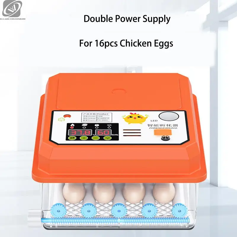 12/16 Double-electric Computer Controlled System Automatic Incubators  Egg Hen Chicken Eggs Industry High Hatchability