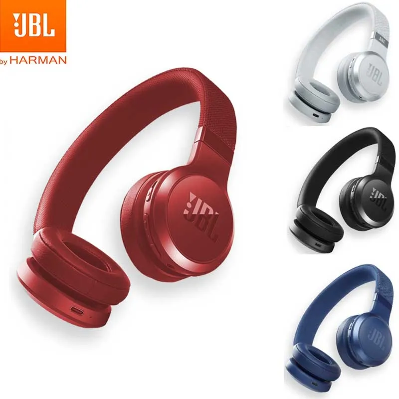 Original JBL Live 460NC Wireless Headphones Bluetooth Earphone With Mic Foldable Headset Sport Headphone Gaming Phone Earbuds