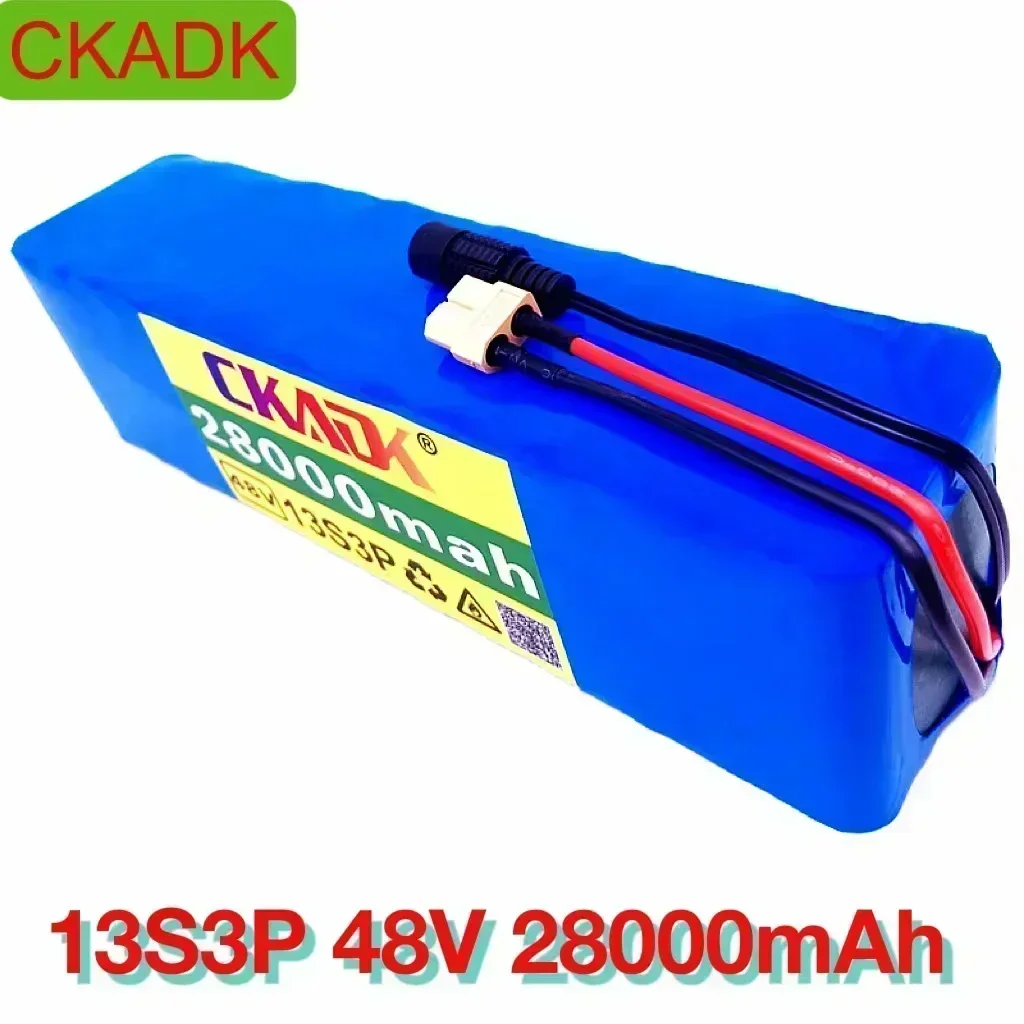 Аккумулятор 48 В 13s3p 28 Ач/28000 мАч для легковых транспортных средств 1000 Вт с BMS