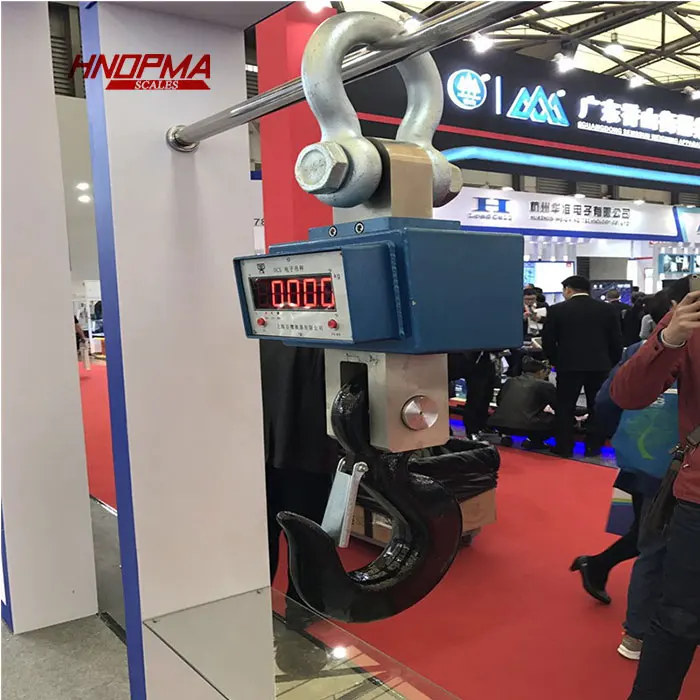 Фото Henan Aopuma цифровой подвесной кран весы 40-3000 кг 5 т емкость светодиодный дисплей OEM ODM поддерживается легированная сталь CE ISO №2