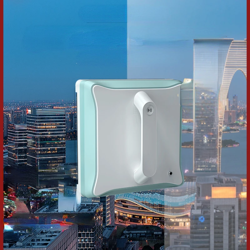 

Automatic Window Cleaning Machine Intelligent Electric Window Cleaning Glass Squeegee Double-Sided Three-Layer Cleaning Machine