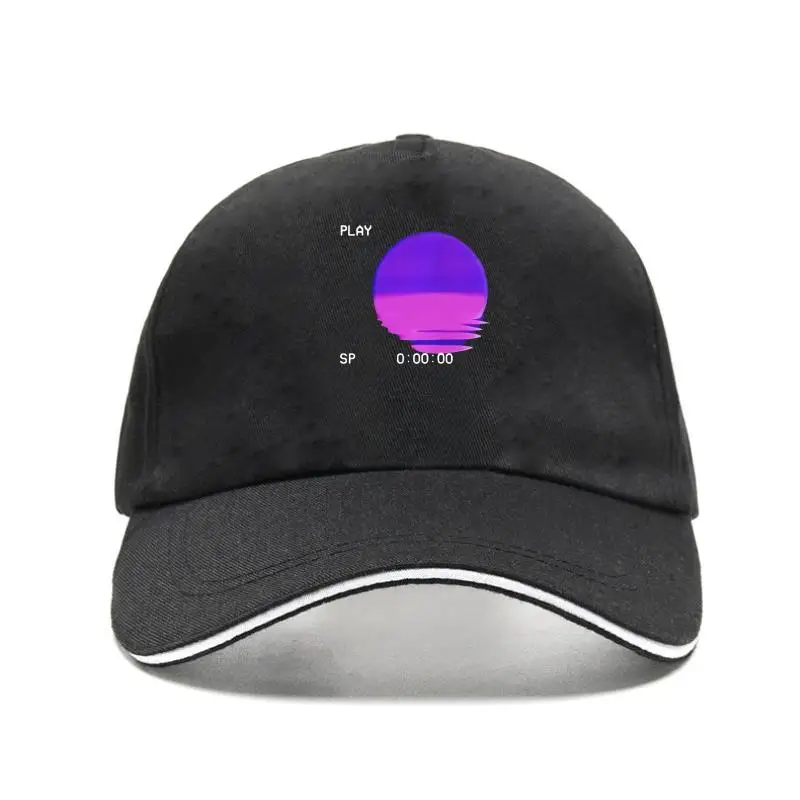 

Bill Hat 2022 Fashion men Baseball Cap Retro Futurism Vaporwave Summer Sunset Baseball Cap