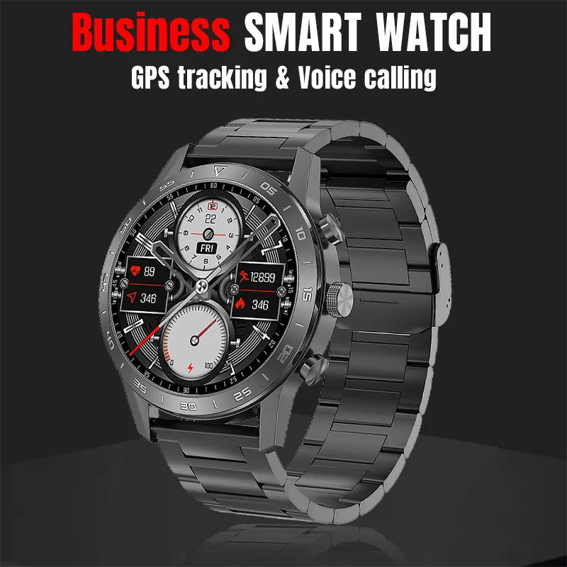 

Мужские Водонепроницаемые Смарт-часы с функцией голосового вызова, 2023 дюйма