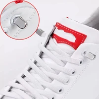 1 pair no tie sneakers quick safety flat shoe laces elastic shoelaces outdoor leisure shoelace kids and adult unisex lazy laces