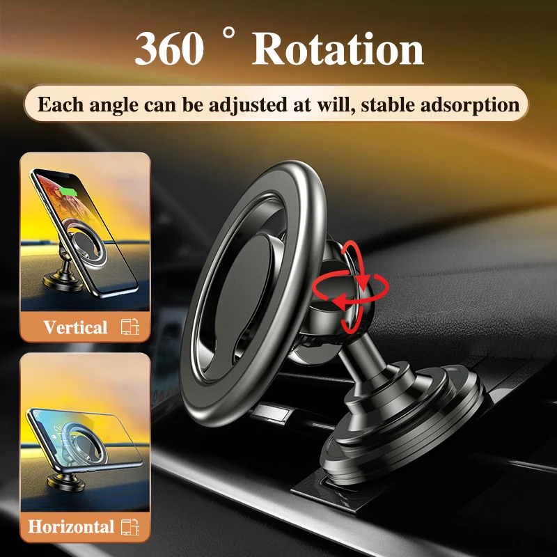 

Magnetic Support Stick Holder Phone Holder Car Mount Cell Phone Stand Vehicle Mobile Phone Holder For Iphone 13 Pro Max Xiaomi