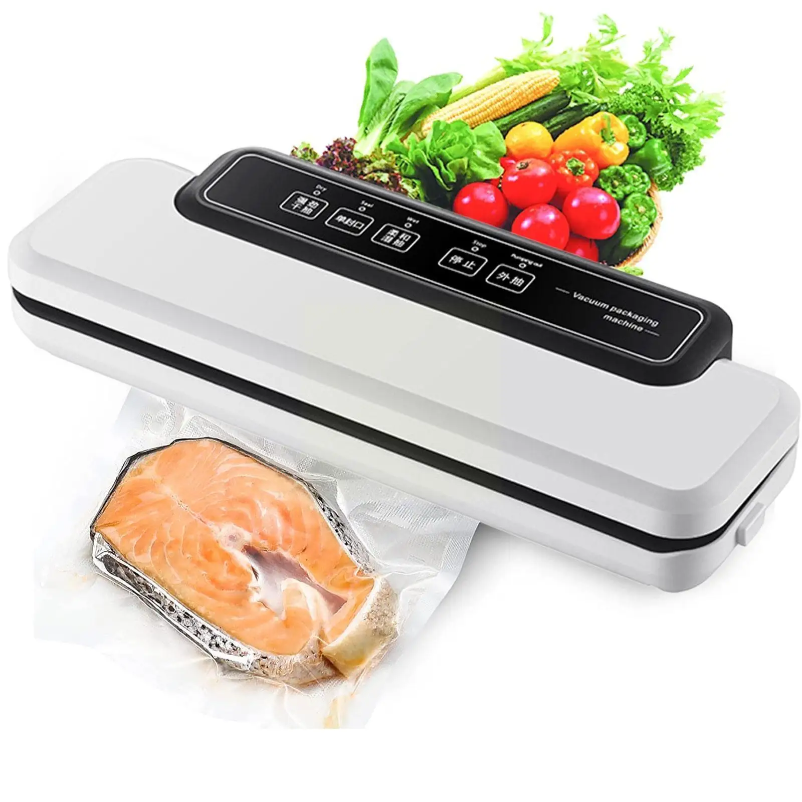 

Household Food Vacuum Sealer Packaging Machine Sous Vide Bags Vacuum Packaging Packer Vacuum Bags For Food Storage Items A0T0