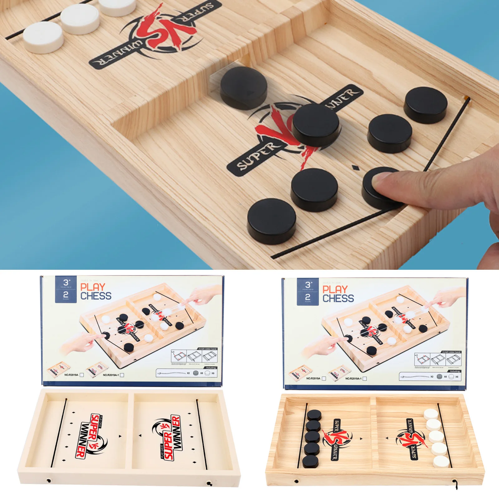 APWIKOGER деревянная настольная шахматная игра с катапультой для детей родителей
