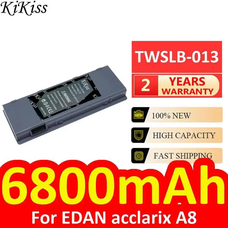 Фото Долговечный аккумулятор 6800 мАч для мониторов пациентов Edan Acclarix A8 Twslb-013 №1